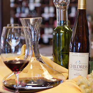 Wine at Sandhills Winery in Seven Lakes, NC