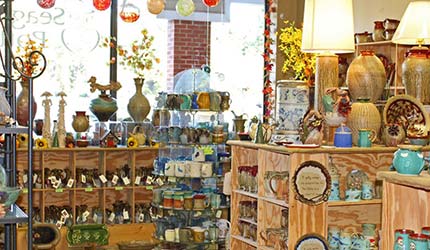 Inside of store