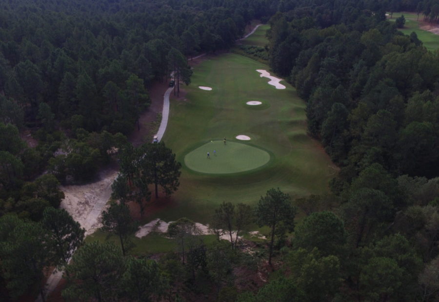Aerial photo of Talamore Golf Resort