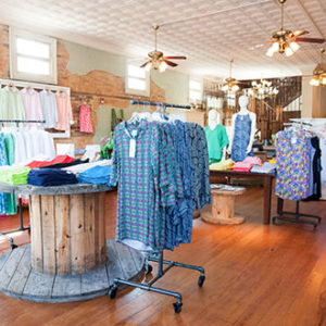 Elosie clothing store interior.