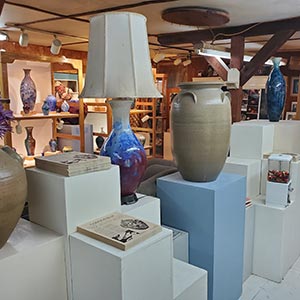 Phil Morgan pottery shop