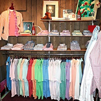 Gentlemen's Corner colorful shirts.