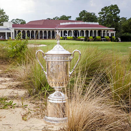 U.S. Open Trophy & Pinehurst Resort & Country Club