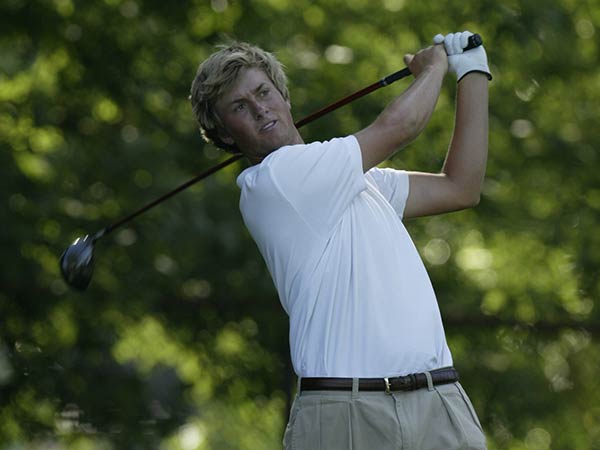 Webb Simpson at 2003 U.S. Junior Amateur