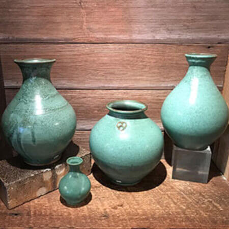 Jugtown Pottery vases