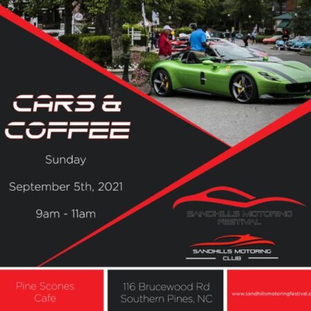 Cars and Coffee Flyer 9-5