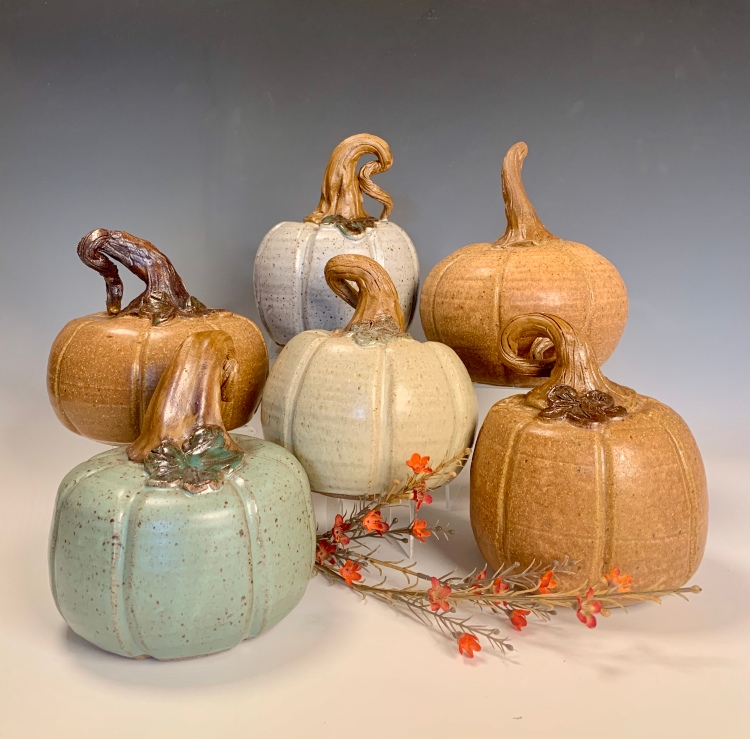 PPumpkin Seagrove pottery