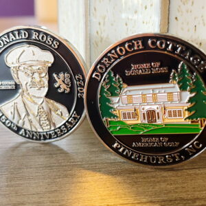 CVB Commissions Coin to Mark 150th Birthday of Golf Course Architect Donald Ross