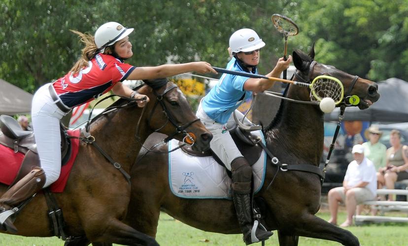 Polocrosse in the Pines
