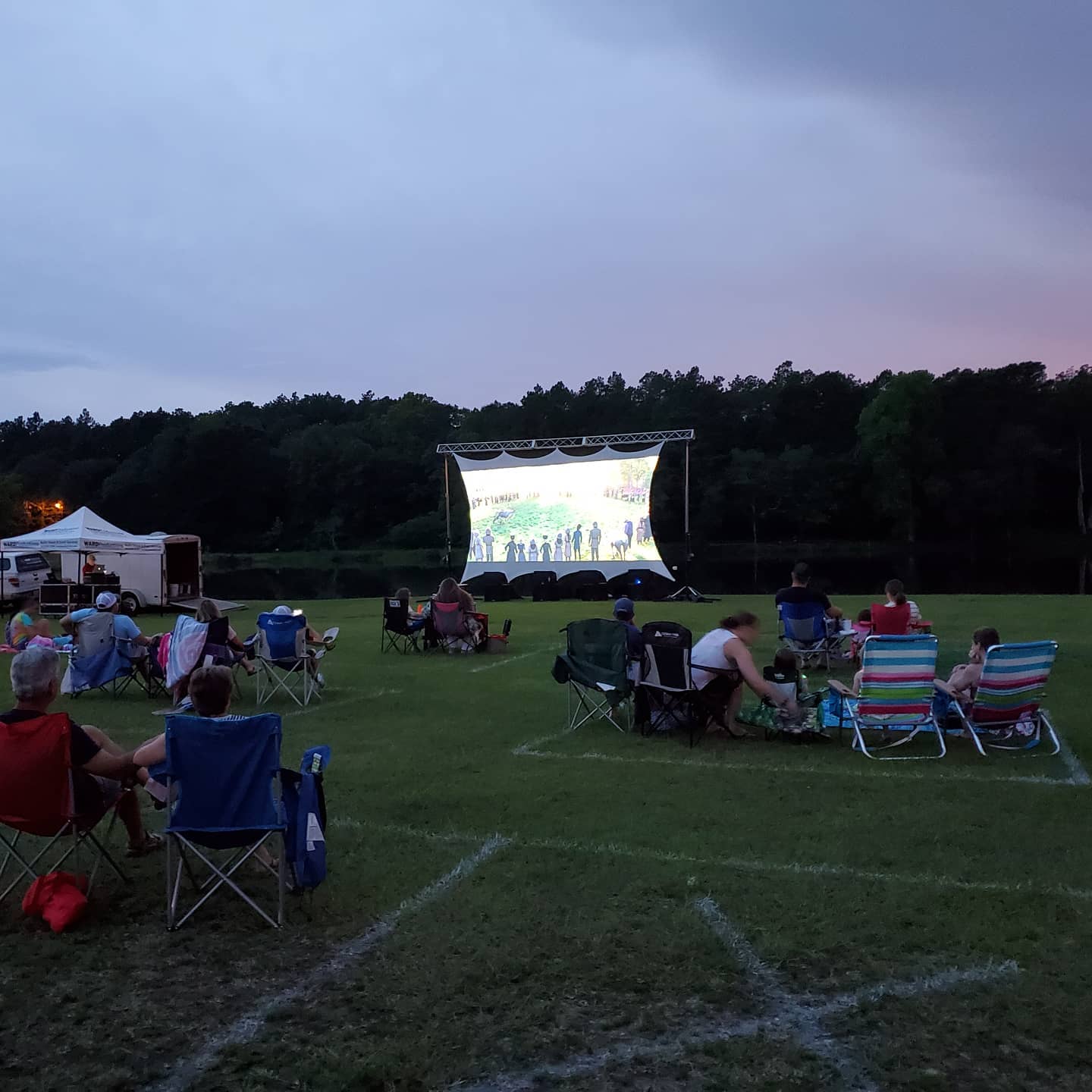 Aberdeen NC Movie by the Lake