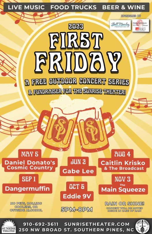 First Friday at the Sunrise Theater