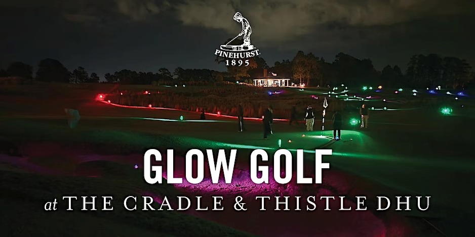 Glow Golf at The Cradle and Thistle Dhu