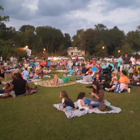 Movie by the Lake in Aberdeen, NC